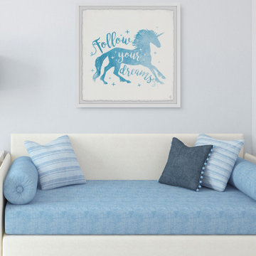 "Follow Your Dreams III" Framed Painting Print