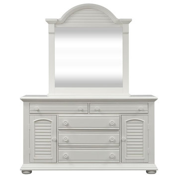 Liberty Furniture Summer House I Dresser and Mirror