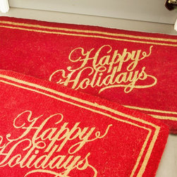 PRODUCTS | Christmas Welcome Mats - Outdoor Rugs