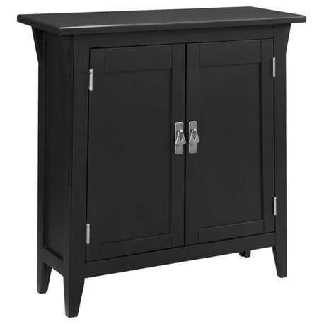 Leick Favorite Finds Mission Solid Wood Hall Stand in Black Slate