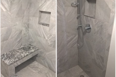 Example of a small trendy home design design in DC Metro