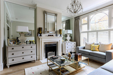 Design ideas for a living room in Sussex.