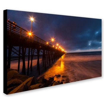 'Night Side' Canvas Art by Chris Moyer