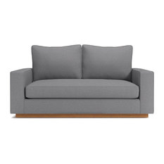 Apartment Size Sectional Sofas Houzz Apt2b Harper Apartment Size Sofa Mountain Gray 74 X36 X30