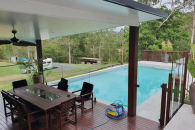 Inspiration for a traditional pool in Sunshine Coast.