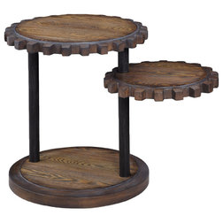 Industrial Side Tables And End Tables by BASSETT MIRROR CO.
