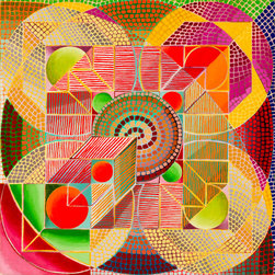 Abstract Geometrics - Paintings