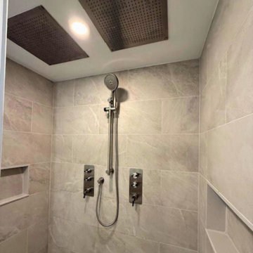 Modern Guest Bathroom Renovation in Yorkville, Toronto