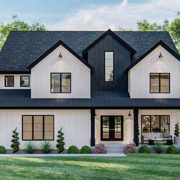Modern Farmhouse Plan 963-00414