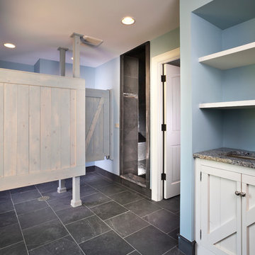 Clarkston Home for Petrucci Homes: Pool Changing Room