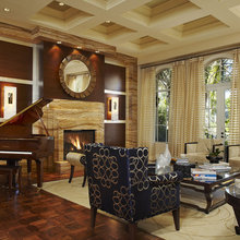 curtains & ceiling