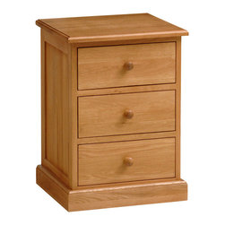 Appleby Oak Bedside Cabinet - Nightstands And Bedside Tables