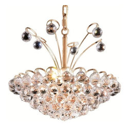 Elegant Lighting - Elegant Lighting 2001D18G/EC Chandelier Godiva - Chandeliers