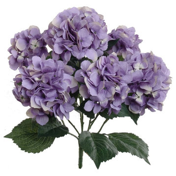 Hydrangea Silk Flowers Plant, Home Decoration- Lavender