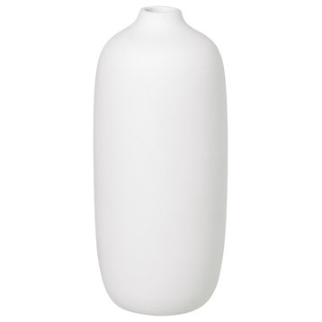 Ceola Vase Ceramic 3X7, White