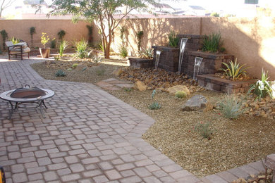 This is an example of a garden in Las Vegas.