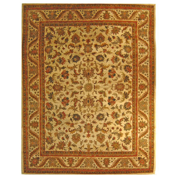 Safavieh Antiquity Collection AT52 Rug, Gold, 9'6"x13'6"