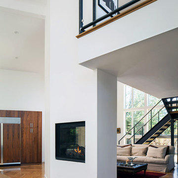 House on a hill SIPs panels framing