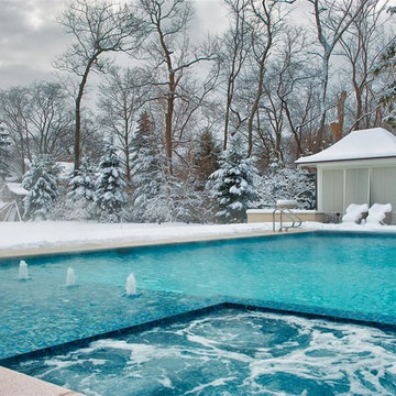 Winnetka, IL Swimming Pool, Hot Tub, and Water Features