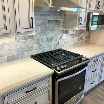 New Construction-Milan IL Koch Express Painted White Fog Black Highlights