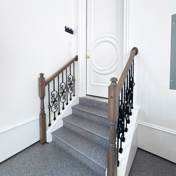 Project #135 | A Vibrant Double Curved Staircase