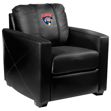Florida Panthers Stationary Club Chair Commercial Grade Fabric