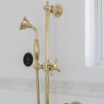 Berkeley Primary Bathroom Addition with Moroccan Brass Details