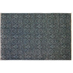 Bareens Designer Rugs - Contemporary Cyrena Black/ Green Wool&Silk Rug - 8'10'' x 12'2'' - An elegant hand knotted rug made of finest quality wool and viscous is a brilliant foundation for any room. Breathtaking intricate design with mesmerizing Intricacy with pleasing color palette will enumerate another dimension to your decor.