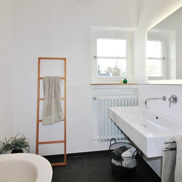 Modern baden in Altbauvilla