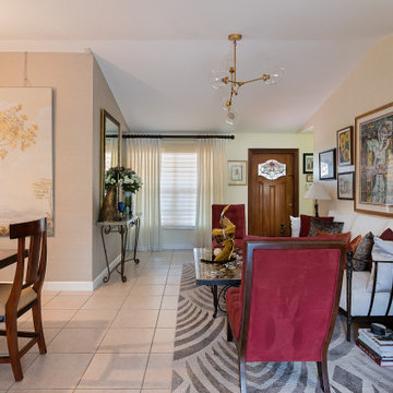 Client R Living Room Makeover