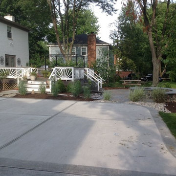 Montgomery, Ohio Driveway and Backyard Renovation