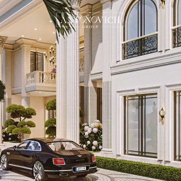 Royal Villa Exterior and Landscape Design by Antonovich Group | Construction Com