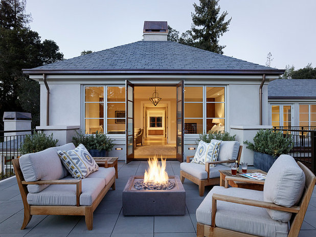 Contemporary Patio by Aleck Wilson Architects