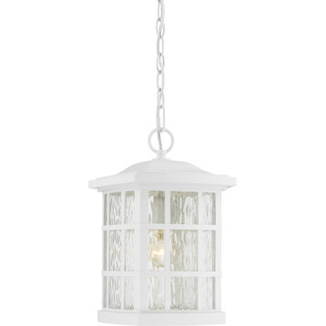 Quoizel SNN1909W Stonington 1 Light Outdoor Lantern - White Lustre