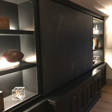 Slate Media Cabinet