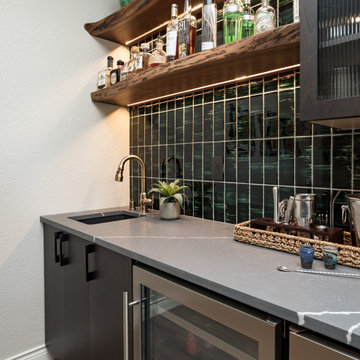 Wet Bar and Basement Remodel