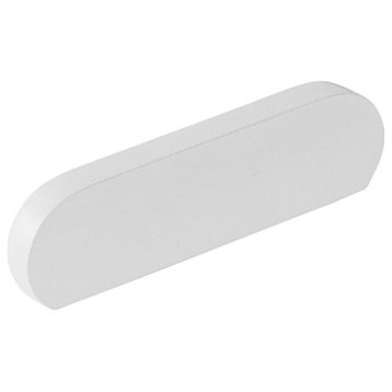 Schaub and Company 10041 Cafe Modern 3" Center to Center Oval - Matte White