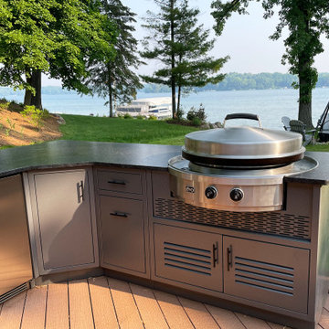 Outdoor Kitchen Featuring Evo Grill