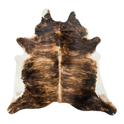 Brown Brindle Natural - Area Rugs