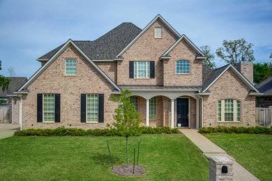 Traditional exterior home idea in Austin