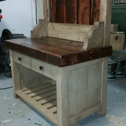 Entry Hall Tree Bench - Furniture