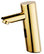 Fontana Platinum Thermostatic Gold Plated Sensor Tap Solid Brass Construction
