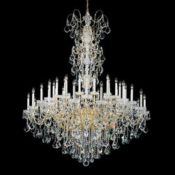 Gorgeous Schonbek New Orleans 1 Light Crystal Chandelier - Lighting