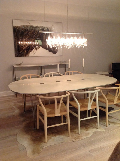 Is my hide rug too small?