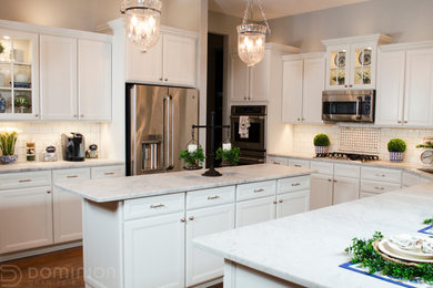 Photo of a transitional kitchen in DC Metro.