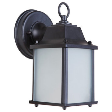 Craftmade Coach Lights 1 Light LED Outdoor Lantern, Oiled Bronze