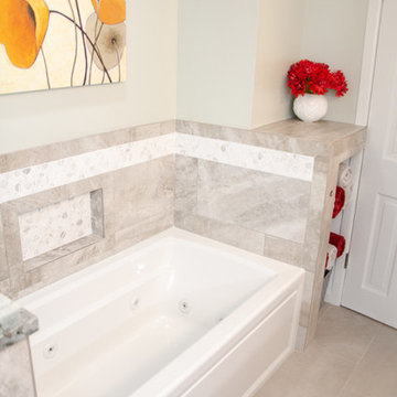 Cozy and Warm Like a Cafe Latte- Bathroom Remodel