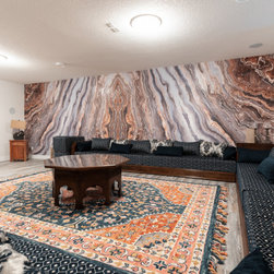 Interior Design/colour palette/cabinet design project - Wall Accents