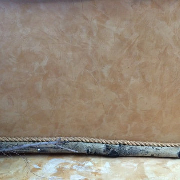Italian Plasters, wood work, Examples, Country Nook