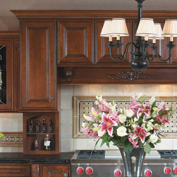Wall Mantle Hood - Kitchen Cabinetry